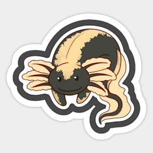 Marbled Axolotl | Cute Animal Sticker